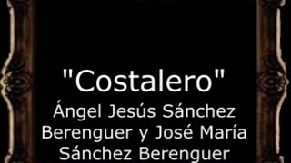 Costalero  Ángel Jesús Sánchez Berenguer y José María Sánchez Berenguer AM [upl. by Retsila]