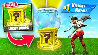 LUCKY SUPPLY DROP BATTLES in Fortnite Battle Royale [upl. by Engleman]