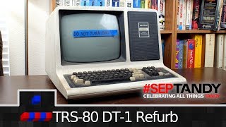 TRS80 DT1 Refurb Pt1 Analysis and Electronics  SepTandy [upl. by Goles]