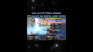 XS1 Goliath and Orbital Laser Combo in Call of Duty Mobile codm [upl. by Ymar]