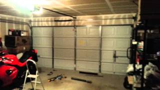 Garage Door Torsion Spring replacement [upl. by Ruscher462]