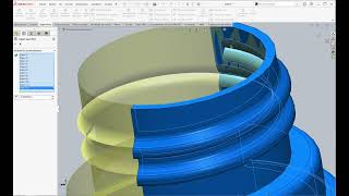 SolidWorks Superficies [upl. by Aleusnoc161]