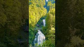 Giessbach Falls  Waterfall on Lake Brienz shorts switzerland waterfall [upl. by Joiner]