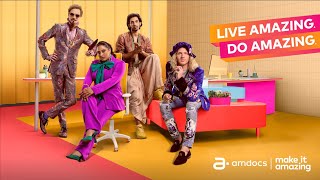 Live Amazing Do Amazing  Amdocs ft The Raja Kumari [upl. by Elletnohs]