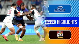 HIGHLIGHTS  BLUES v CHIEFS  Super Rugby Pacific 2024  Round 15 [upl. by Irrehs]