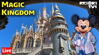 🔴Live A Day at Magic Kingdom  Walt Disney World Live Stream  52823 [upl. by Nissensohn47]