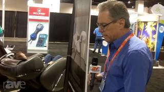 CEDIA 2013 Cozzia Presents its 3D Zero G Massage Chair [upl. by Pogah]