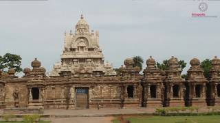 Prof Padma Kaimal interpreting the Kailasanatha Temple Kanchipuram [upl. by Attelocin]