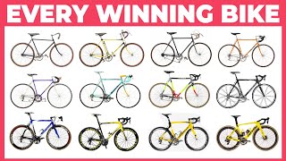 Tour de France Winning Bikes 19032023 [upl. by Mozza]