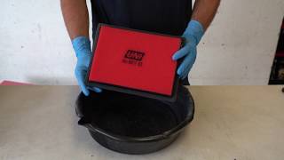 Uni Filter SxS Flat Panel Air Filter Cleaning and Oiling [upl. by Oaks]