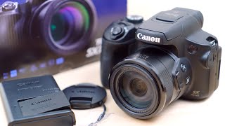 Canon PowerShot SX70 HS Unboxing Hands On amp Initial Review Plus Sample Video amp Pictures [upl. by Schumer]