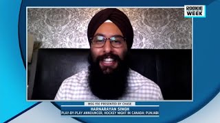 The Art of Calling Hockey in Punjabi With Harnarayan Singh  NHL [upl. by Aliakam259]