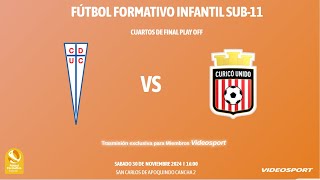 Universidad Católica vs Curicó Unido SUB11 [upl. by Anirbus]