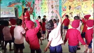 Chakala Ghanyi preschool activity at BaridaE Anganwadi center [upl. by Lederer480]