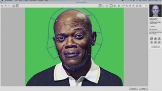 CrazyTalk 7 Tutorial  Actor Creation  Face Fitting  Samuel L Jackson [upl. by Chor]