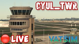 EVENT VATSIM ATC LIVE  MSFS  CYULTWR  ENFR  47 [upl. by Kerin]