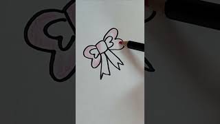 How to draw a ribbon [upl. by Einnep]