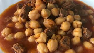 Etli Nohut YemeğiDüdüklü Tencerede Etli NohutEtli Yemek Tarifleri Easy Meaty Chickpea Recipe [upl. by Ariday]