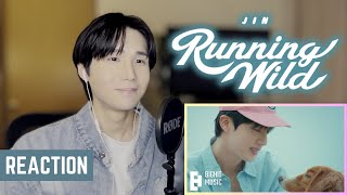 진 Jin Running Wild Official MV  Reaction [upl. by Dulsea]