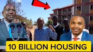 RUTO IN PANIC AS MORARA KEBASO EXPOSES A 10 BILLION STALLED HOUSING PROJECT FROM 1987 [upl. by Ddej]