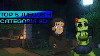 TOP 5 JUEGOS H 2D  EN ESPAÑOL  PARA ANDROID [upl. by Itsa]