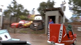 Cars Quatre Roues Rallye  Disneyland Paris HD Complete Ridethrough Onride Race Rally [upl. by Ramo513]