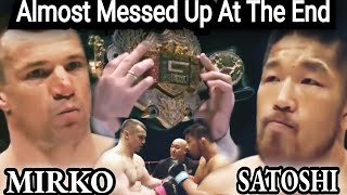 WHAT 🤯 MIRKO CRO COP FILIPOVIC Vs SATOSHI ISHII highlights [upl. by Nylodnewg]