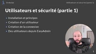 Projet Recettes  Utilisateurs et sécurité  Partie 1  Connexion et gestion dans Easy Admin [upl. by Itsrik330]