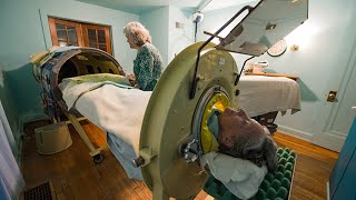 Kansas City polio survivor is one of last iron lung users in US [upl. by Ecerehs]