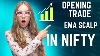 9 th June Nifty scalp trade with EMA [upl. by Nona]