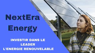 NextEra Energy NEE un dividende très sécurisé pour le leader de lénergie renouvelable [upl. by Atineg931]