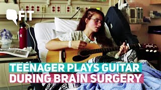 Teenager Play Guitar During Brain Surgery  Quint Fit [upl. by Schriever]