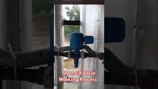 Solenoid Valve Working Process shorts solinoid electrical engineering [upl. by Asirem]