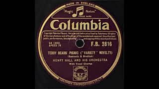 Teddy Bears Picnic  Henry Hall amp His Orchestra  1932  Stereo From Mono Source [upl. by Bilak]