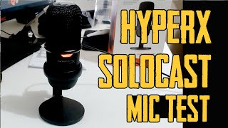 HyperX Solocast Mic Test [upl. by Korwun]