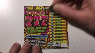 raspaditos triple 777 scratch off winner [upl. by Saiasi]