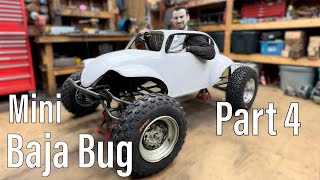 Finishing the Front Suspension  Mini Baja Bug  Part 4 [upl. by Reg83]