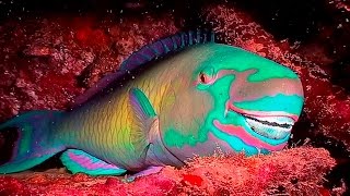 Parrotfish BuckToothed and BeachBuilding Beauties HD  Borneo from Below S01E21  SZtv [upl. by Fulton]