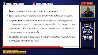 REDAÇÃO  REDIGIR UM TEXTO SEM CONCLUSÃO  PROF EDSON BOTELHO [upl. by Colene798]