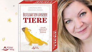 Schirner Verlag »Botschaften unserer Tiere« Vorstellung des Kartensets von Christiane Krieg [upl. by Anirbus]