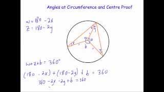 Angles at Centre and Circumference Proof [upl. by Kela]