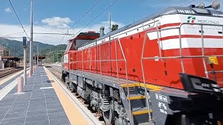 Il primo locomotore quotDUALSHUNTER 2000quot di MercItalia Rail in transito a Vaiano 🤩 040624 [upl. by Schulz139]