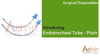 Endotracheal Tube Plain [upl. by Nylarak]