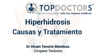 Hiperhidrosis Tratamiento para la Sudoración Excesiva [upl. by Prud]