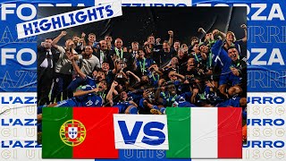 Highlights PortogalloItalia 01  Finale  Under 19 EURO 2023 [upl. by Ainekahs82]