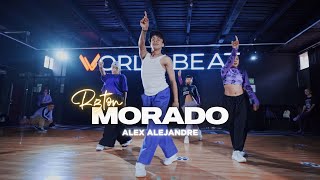 Morado  J Balvin  Coreografía Alex Alejandre rgton [upl. by Rawden]