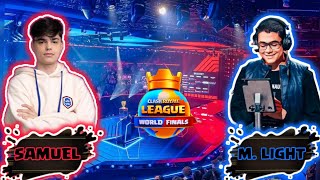 SAMUEL BASSOTO VS MOHAMED LIGHT  FINAL MUNDIAL DA CLASH ROYALE LEAGUE [upl. by Asiaj175]