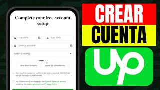 cómo registrarse en upwork [upl. by Thenna]
