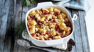 Festive Fruit amp Hazelnut Stuffing  2017 Milk Calendar [upl. by Patin]