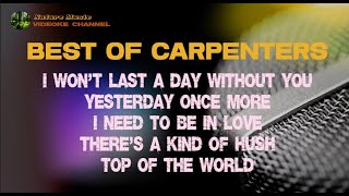 NONSTOP Best of Carpenters  Karaoke Version  Videoke Version [upl. by Campagna]